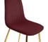 Стул на металлокаркасе Woodville Dabl wine red 11707 7