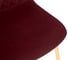 Стул на металлокаркасе Woodville Dabl wine red 11707 8