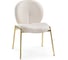 Стул на металлокаркасе Woodville Kalipso 1 white / gold 15782 1