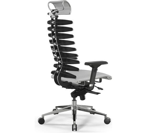 Кресло МЕТТА Equalizer B2-47D - EcoLeather(Infinity) /Hm47/Nc200/D04P/H2cL MSS3.1Al/M06.B32.G11.W30 Белый z509273510
