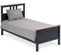 Кровать Лузалес КЫМОР 90x200 черный/светло-коричневый 5031310112