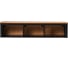 Полка навесная Лузалес КЫМОР 148x34x37 черный/светло-коричневый 5031220212 7
