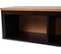 Полка навесная Лузалес КЫМОР 148x34x37 черный/светло-коричневый 5031220212 8