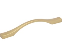 Ручка-скоба MF H76-128, сатиновое золото (алюминий) 109293v