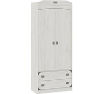 Шкаф комбинированный для одежды ТриЯ Калипсо ТД 389.07.22 дуб Крафт белый 239298