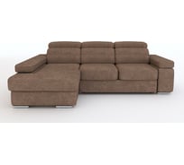 Угловой диван MZ5 Диваны Абердин 2 Какао с молоком оттоманка слева 6