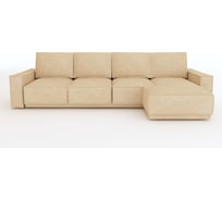 Угловой диван MZ5 Диваны Митчелл Split Светлый беж оттоманка справа 57