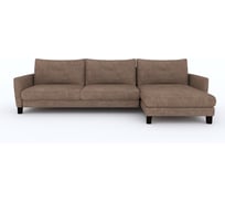 Угловой диван MZ5 Диваны Энди Cube Какао с молоком 123