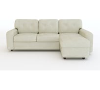 Угловой диван MZ5 Диваны Норман 2 Серый жемчуг оттоманка справа 63