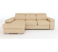 Угловой диван MZ5 Диваны Абердин 2 Светлый беж оттоманка слева 7