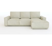 Угловой диван MZ5 Диваны Митчелл Split Серый жемчуг оттоманка справа 48