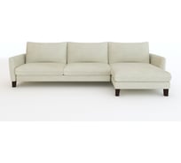 Угловой диван MZ5 Диваны Энди Kanti Серый жемчуг 135