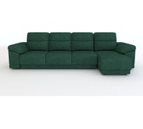 Угловой диван MZ5 Диваны Беккер Plain темно зеленый 25