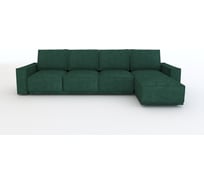 Угловой диван MZ5 Диваны Митчелл Split Темно зеленый оттоманка справа 60
