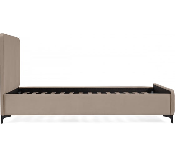 Кровать Woodville Амелия 160x200 без ПМ бежевая 539668