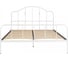 Кровать Woodville Милена 160x200 белая 539203 1