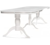 Стол деревянный Woodville Louvre 160(219)х106x76 butter white 15802