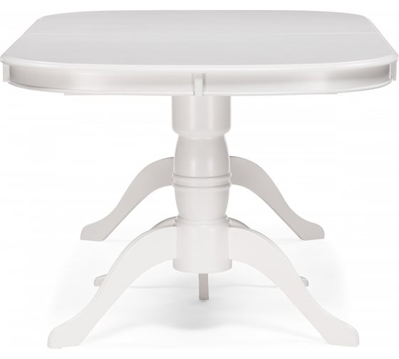 Стол деревянный Woodville Louvre 160(219)х106x76 butter white 15802