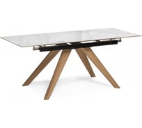 Керамический стол Woodville Морсби 140(200)х80x76 dyna fantasico / лесной орех 588048