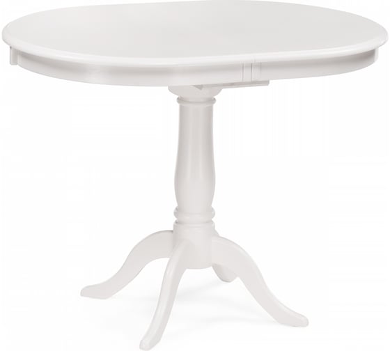 Деревянный стол Woodville Moena 100(129)х70x76 butter white 15801 1