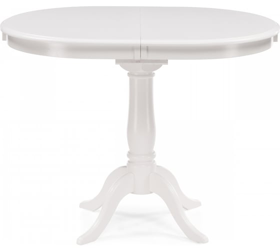 Деревянный стол Woodville Moena 100(129)х70x76 butter white 15801