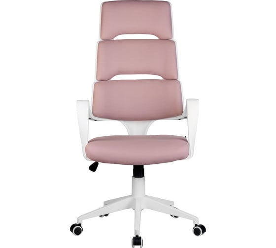 Кресло RIVA Chair RCH Sakura белый пластик/розовая ткань 360 УЧ-00000694