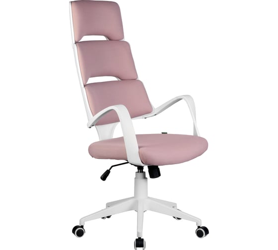 Кресло RIVA Chair RCH Sakura белый пластик/розовая ткань 360 УЧ-00000694