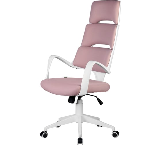 Кресло RIVA Chair RCH Sakura белый пластик/розовая ткань 360 УЧ-00000694