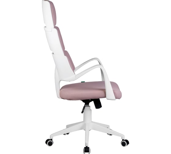 Кресло RIVA Chair RCH Sakura белый пластик/розовая ткань 360 УЧ-00000694