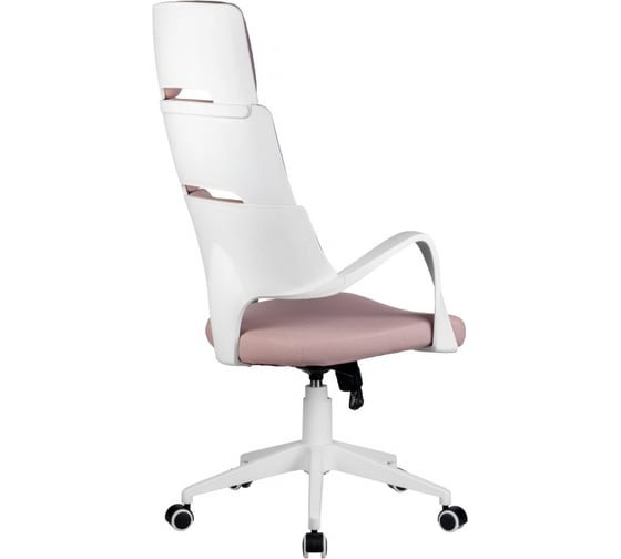 Кресло RIVA Chair RCH Sakura белый пластик/розовая ткань 360 УЧ-00000694