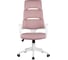 Кресло RIVA Chair RCH Sakura белый пластик/розовая ткань 360 УЧ-00000694 1