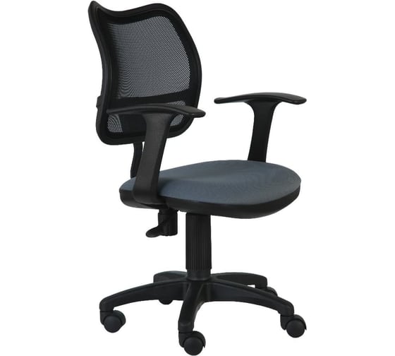 Кресло RIVA Chair RCH 797 черная сетка/серое 26-25 УЧ-00000417