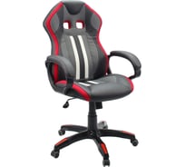 Кресло для геймеров ГЕЛЕОС Мустанг, красный Муст_крас