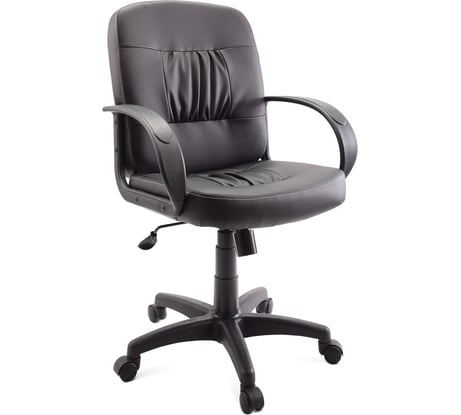 Кресло руководителя ГЕЛЕОС Эксперт черный Экс_черн