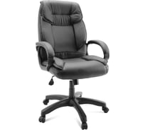 Кресло руководителя ГЕЛЕОС Бизнес черный Биз_черн