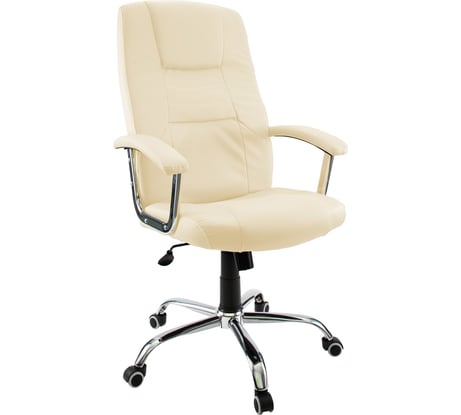 Кресло руководителя ГЕЛЕОС Престиж кремовый Прест_крем