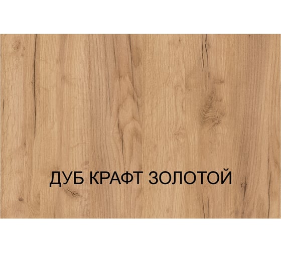 Стеллаж со штангой для вещей Letta Quattro New Дуб Крафт золотой 642x1236x288 L3709.05/01