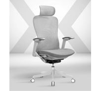 Кресло KSG SPARX Enigma White (A99-QW) (Mesh / Fabric, светло-серый) НФ-00000756