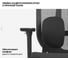 Офисное поворотное кресло KSG SPARX FX-6 Pillow Black / Black НФ-00000758 7