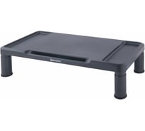 Подставка для монитора/ноутбука BRAUBERG 555x265x114 мм, черная 513792