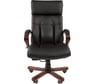 Офисное кресло CHAIRMAN 421 натуральная кожа/экокожа черная мультиблок 00-07163861