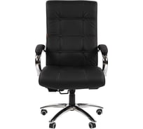 Офисное кресло CHAIRMAN 424 натуральная кожа/экокожа черная мультиблок 00-07163863
