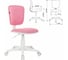 Кресло детское BRABIX Joy Mg-204w, без подлокотников, пластик белый, ткань Tw, розовое 533011 9