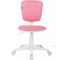 Кресло детское BRABIX Joy Mg-204w, без подлокотников, пластик белый, ткань Tw, розовое 533011 10