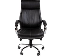 Офисное кресло CHAIRMAN CH423 кожа, черный 00-07156565