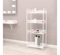 Этажерка / Стеллаж для хранения ЗМИ Ладья 24 / 3 полки / цвет белый Э556 Б Э556  Б