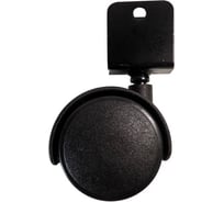 Опора колесная MARLOK 50 мм 10.02.07 со скобой под плиту 16 мм, без стопора 019431