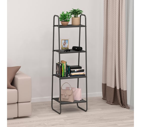 Стеллаж ЗМИ Скандинавия 14 SCANDINAVIA 14 Shelf rack графит СТСП14 Гр