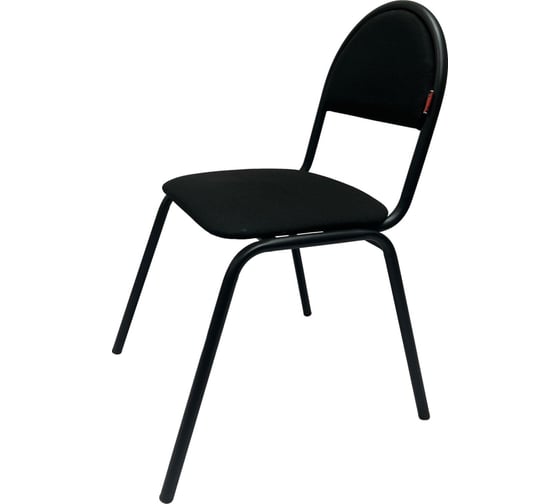Стул Easy Chair Серна 00С каркас черный, ткань черная 101 2043542
