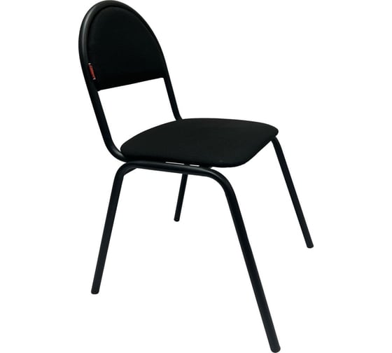 Стул Easy Chair Серна 00С каркас черный, ткань черная 101 2043542